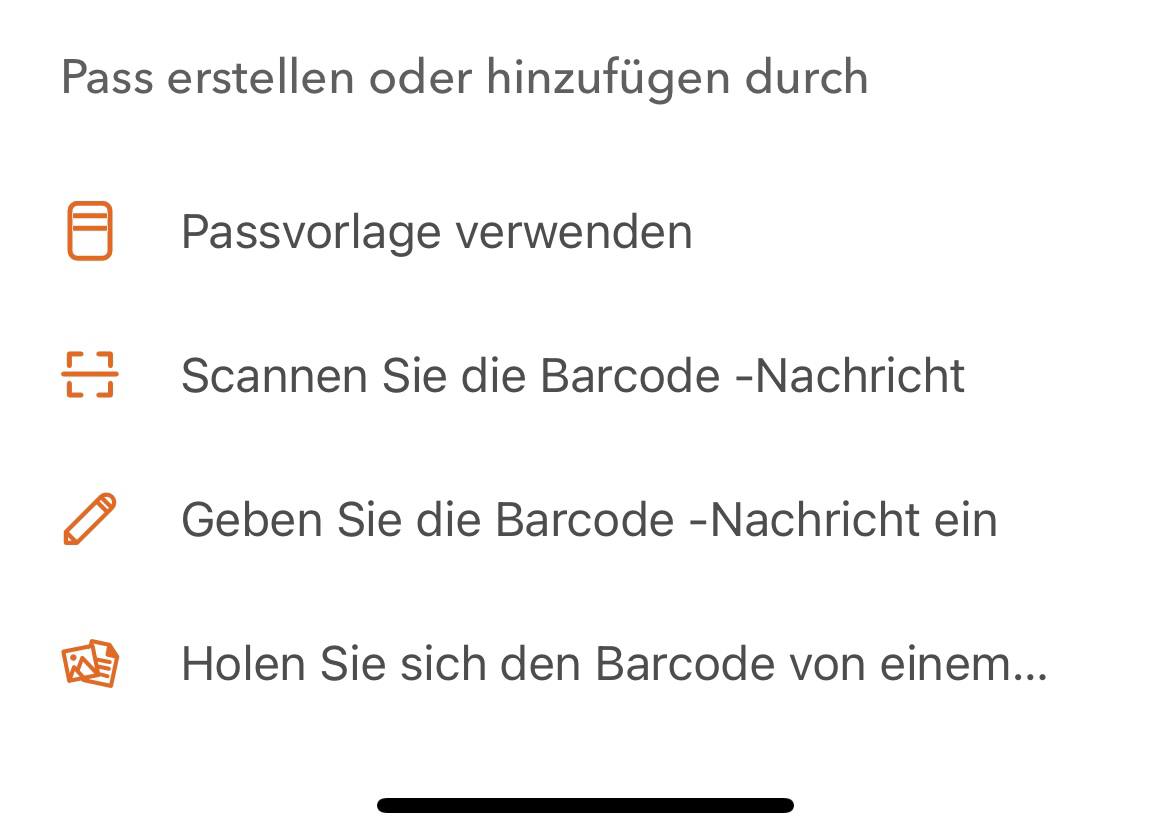 Neuen Pass erstellen in Pass2U