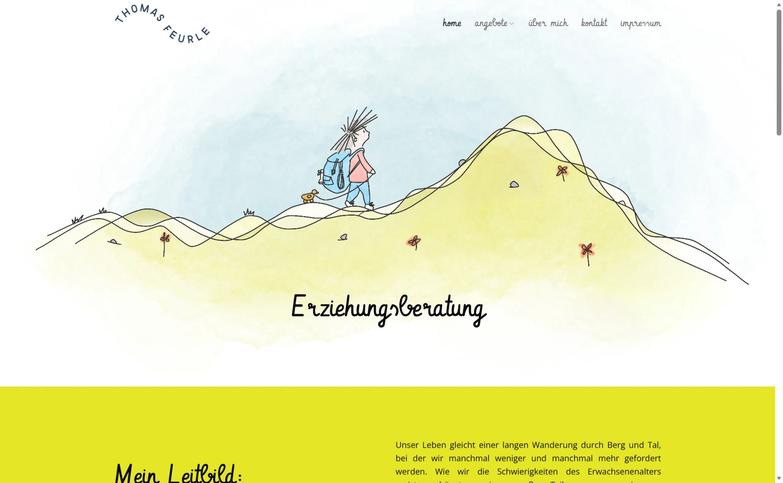 Thomas Feurle – WordPress Projekt von creatingfaces Wien